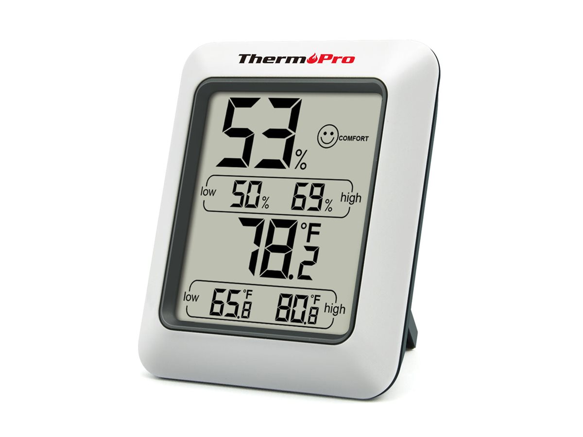 ThermoPro TP50 Thermo-Hygrometer Weiß