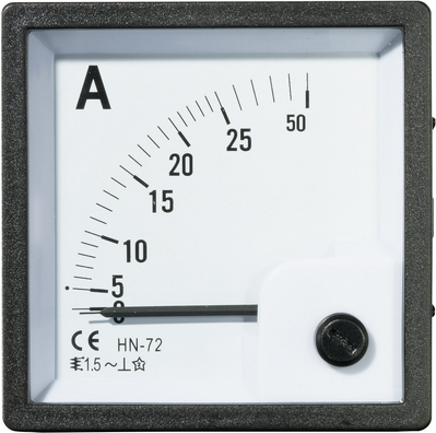 Voltcraft AM-72X72/25A Analog-Einbaumessgerät AM-72X72/25A 25 A Dreheisen (AM-72X72/25A)