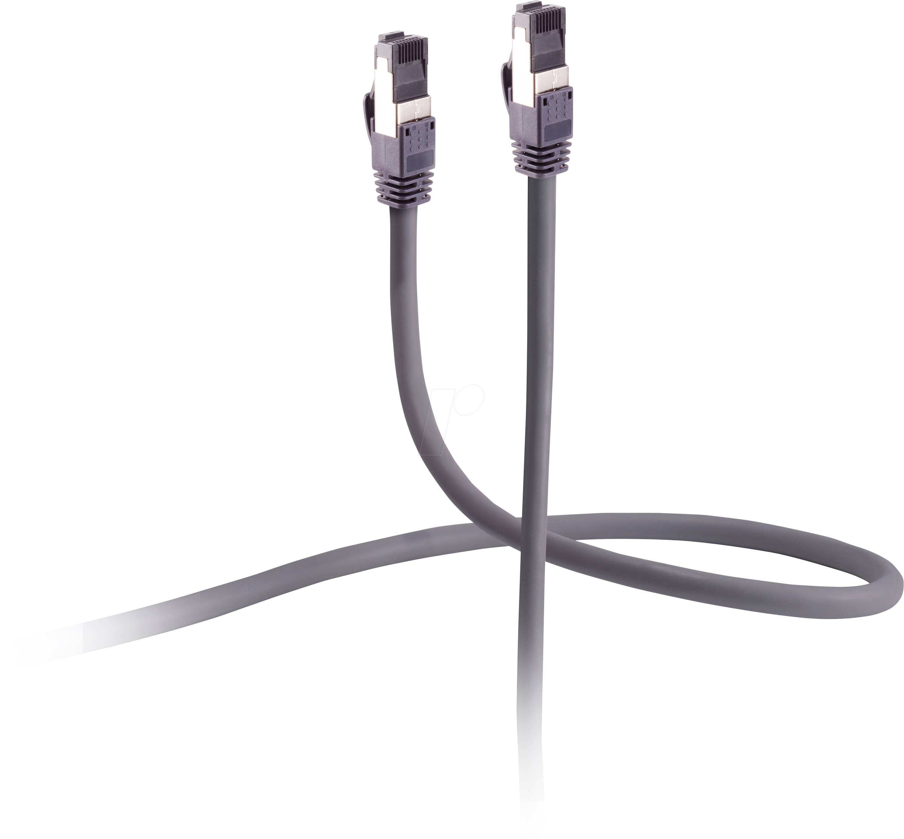 Flexline FL31-59020 Cat. 6A Armored Patchkabel U/FTP 1 m Grau