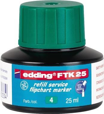 EDDING FTK25 grün Nachfülltusche mit Kapillarsyste (4-FTK25004)