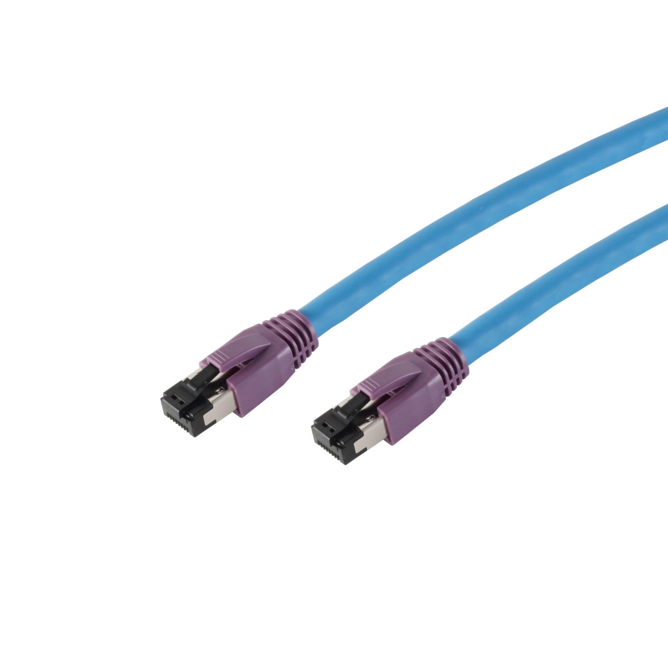 ShiverPeaks 08-40031 Cat8 S/FTP Netzwerkkabel 2 m Blau