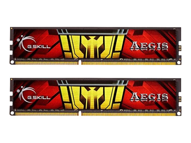G.Skill AEGIS F3-1333C9D-16GIS DDR3 Speicherset 16 GB (2 x 8 GB) 1333 MHz CL9