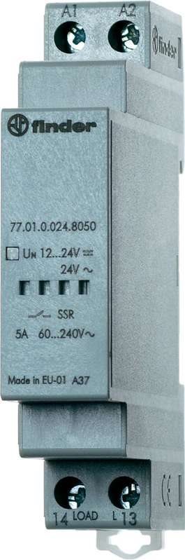 Finder Elektronisches Relais (SSR), Serie 77 77.01.8.230.8051 5 A (77.01.8.230.8051)