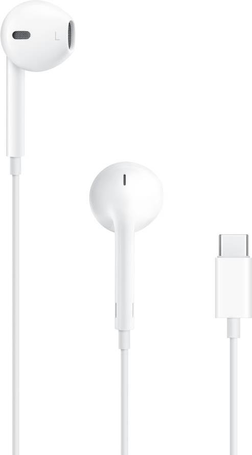 Apple EarPods (USB-C) Kopfhörer Kabelgebunden im Ohr Anrufe/Musik USB Typ-C Weiß (MTJY3ZM/A)
