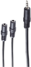 shiverpeaks BASIC-S Audiokabel, 3,5 mm Klinkenstecker - 2 x 3,5 mm Klinkenkupplung, 0,2 m, Klinkenstecker: stereo (BS30761)