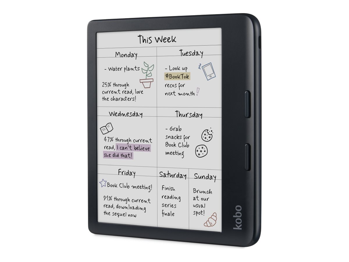 Kobo Libra Colour 7" E Ink Kaleido 3 32 GB Schwarz