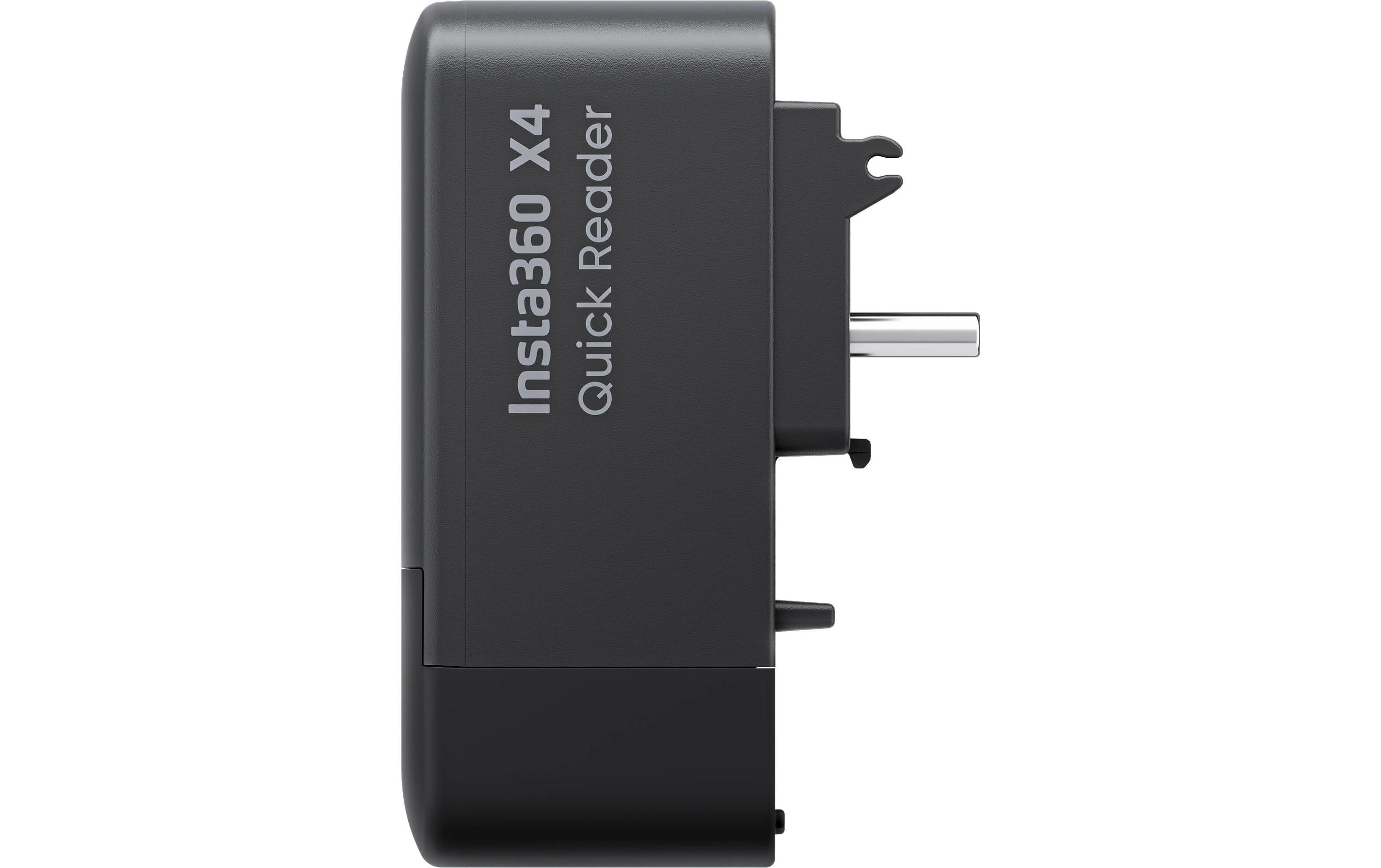 Insta360 X4 Quick Reader Kartenleser microSD Lightning/USB-C Schwarz