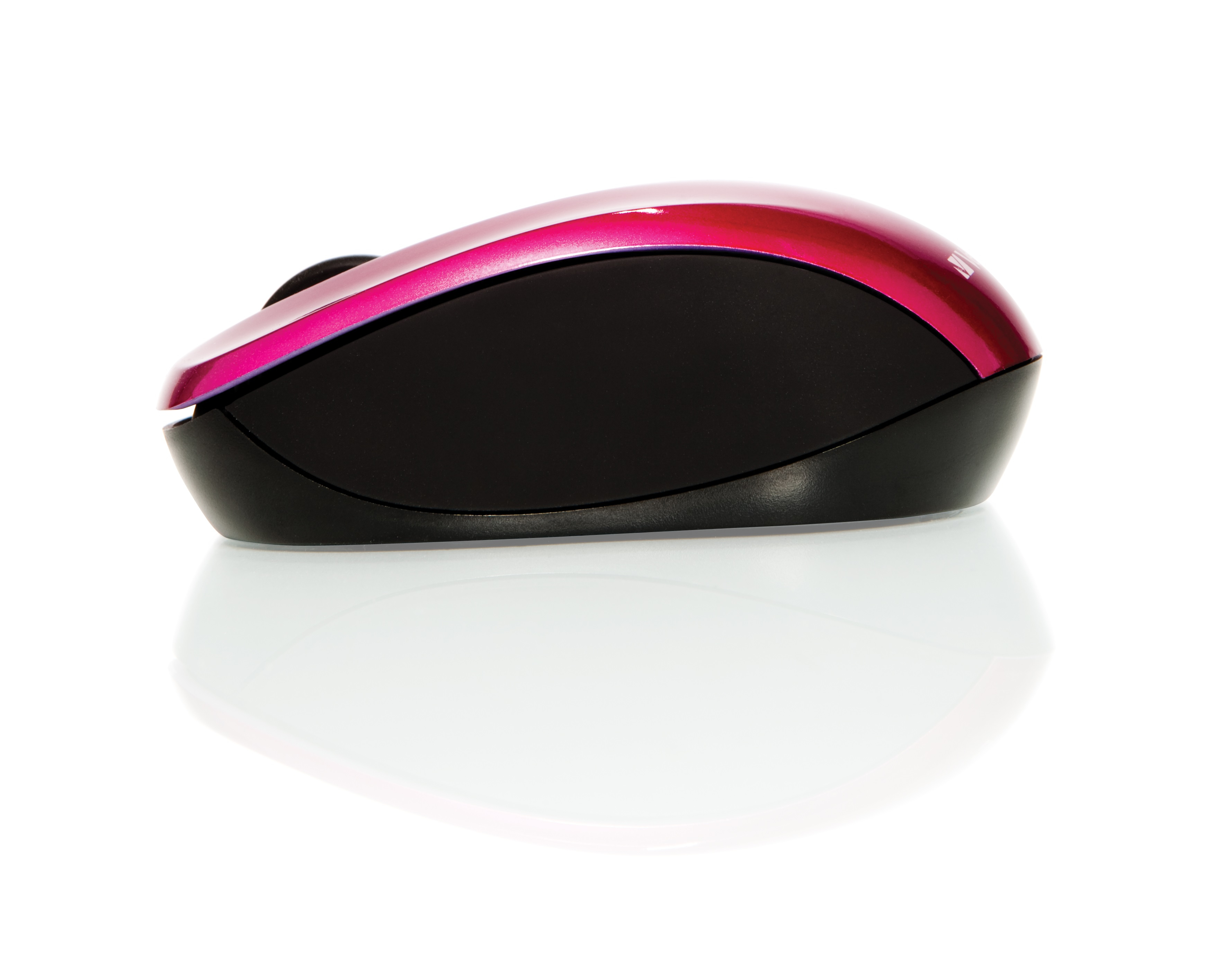 Verbatim GO NANO Kabellose Maus 1600 DPI 3 Tasten Hot Pink