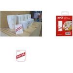 agipa Etiquettes d'affichage prix "Soldé", 50 x 125 mm (064010)