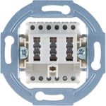 S/CONN maximum connectivity Telefon-Anschlußdose TAE NFN, ohne Abdeckung, Unterputz (74041-1)