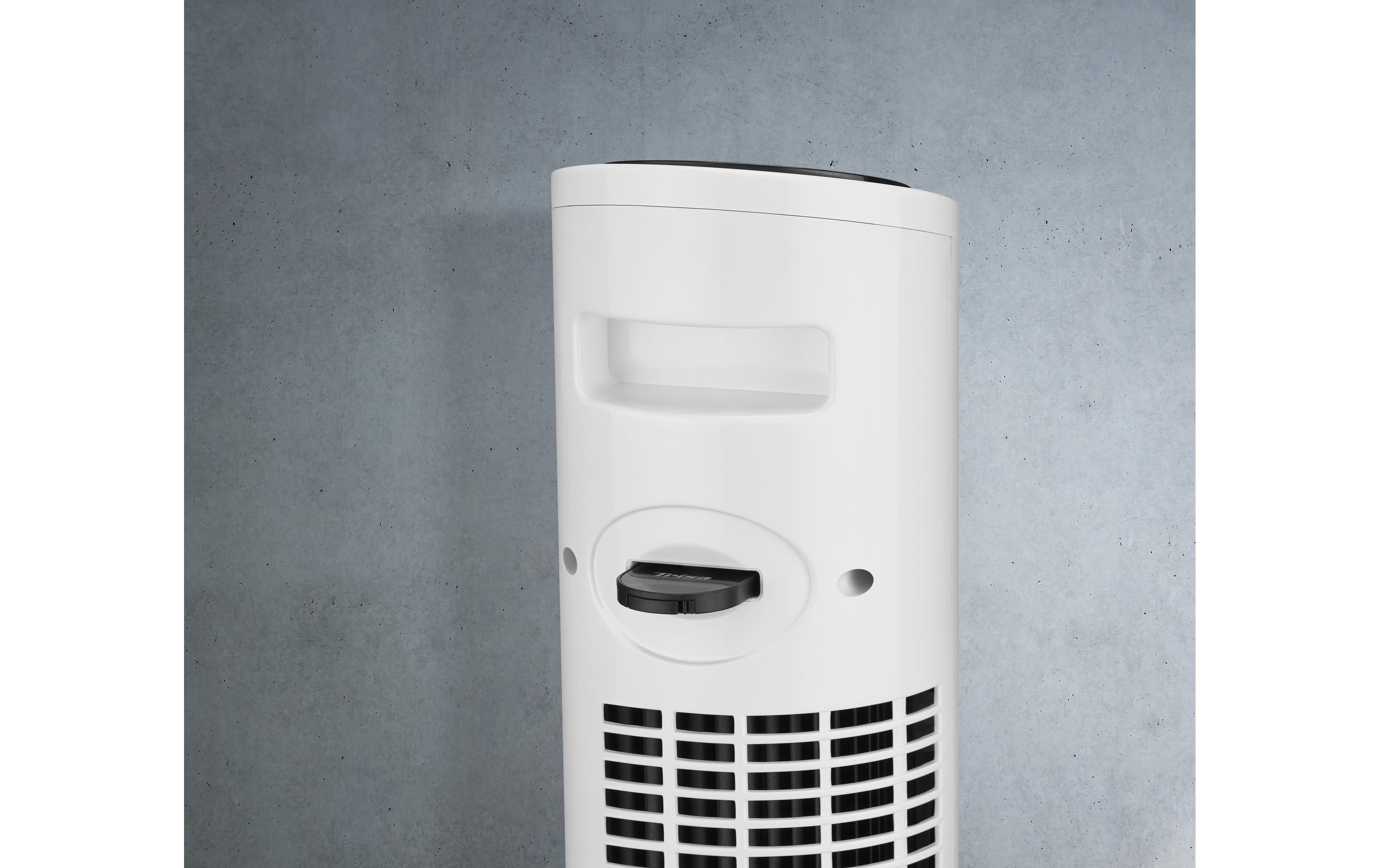 Trisa Turmventilator Comfort Breeze 9359.7010 Schwarz, Weiß
