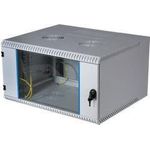 EFB-Elektronik 19" Wandgehäuse 6HE, schwenkend, 2-teilig, RAL7035, Tiefe 600 mm Hersteller: EFB Elektronik (691606VGR.60) (B-Ware)