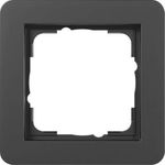 Gira Abdeckrahmen 1fach schwarz m 0211153 (0211153)