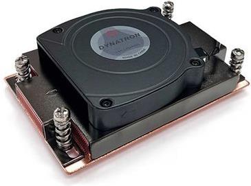 Dynatron A52 CPU-Kühler 80 mm Luftkühlung SP6 TR5 1U Schwarz, Grau