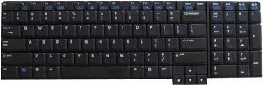 HP KYBD W/O POINTSTICK-NOR (409911-091)