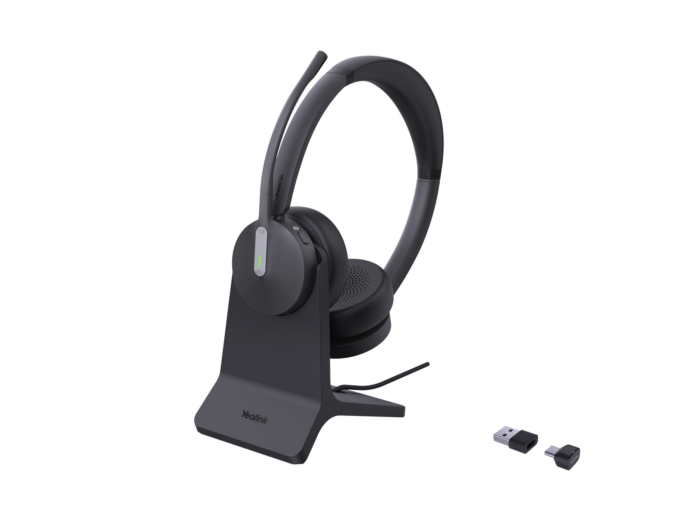 Yealink BH70 Dual Teams On-Ear Headset Bluetooth Schwarz