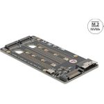 Delock SFF-8654 8i> 2x M.2 Key M NVMe SSD Konverter (64295)