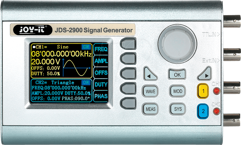JOY-IT JDS2915 - Funktionsgenerator JDS2915, 15 MHz (JT-JDS2915)