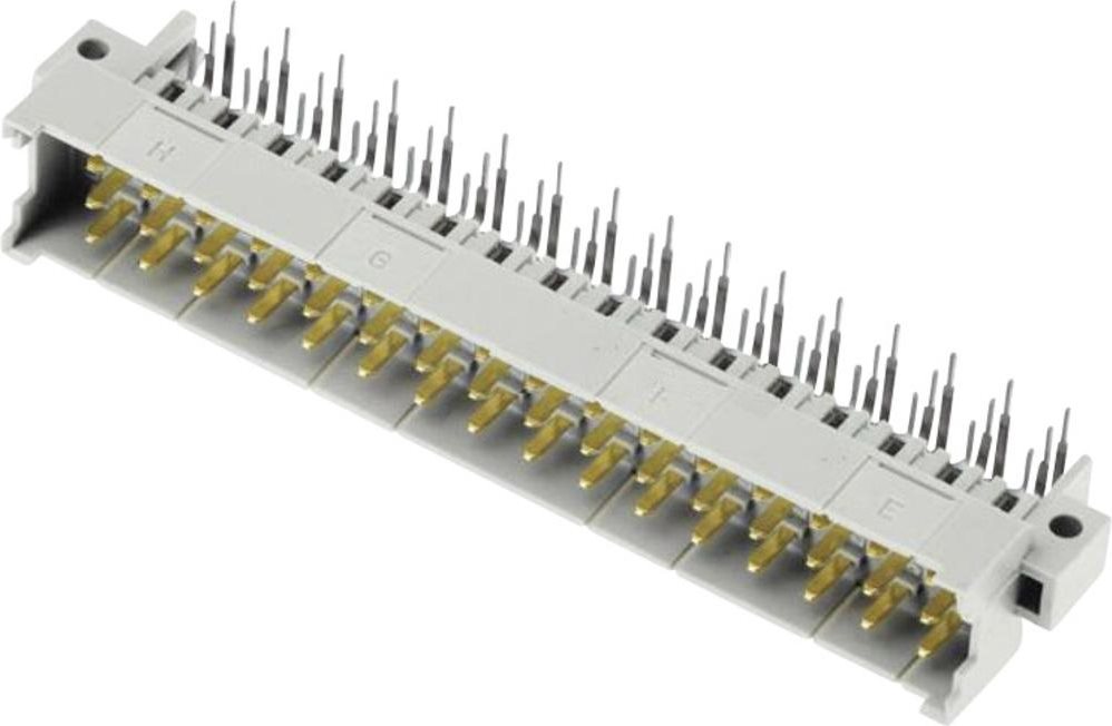 Harting Messerleiste - Bauform F abgewinkelte Einlötstifte Pole: 48 09 06 148 6901 Inhalt: 1 St. (09 06 148 6901)