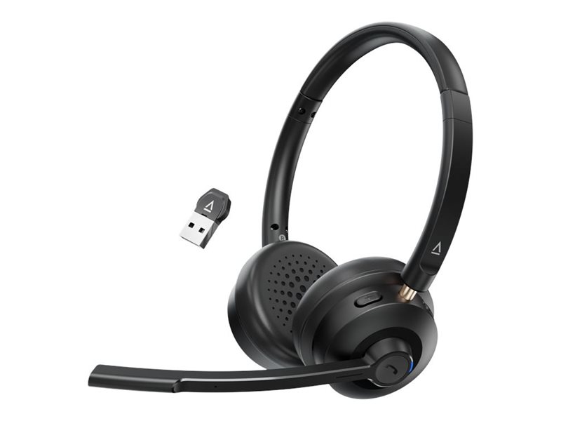 Creative Labs Creative Chat On-Ear-Headset Bluetooth 2,4 GHz 55 h Schwarz