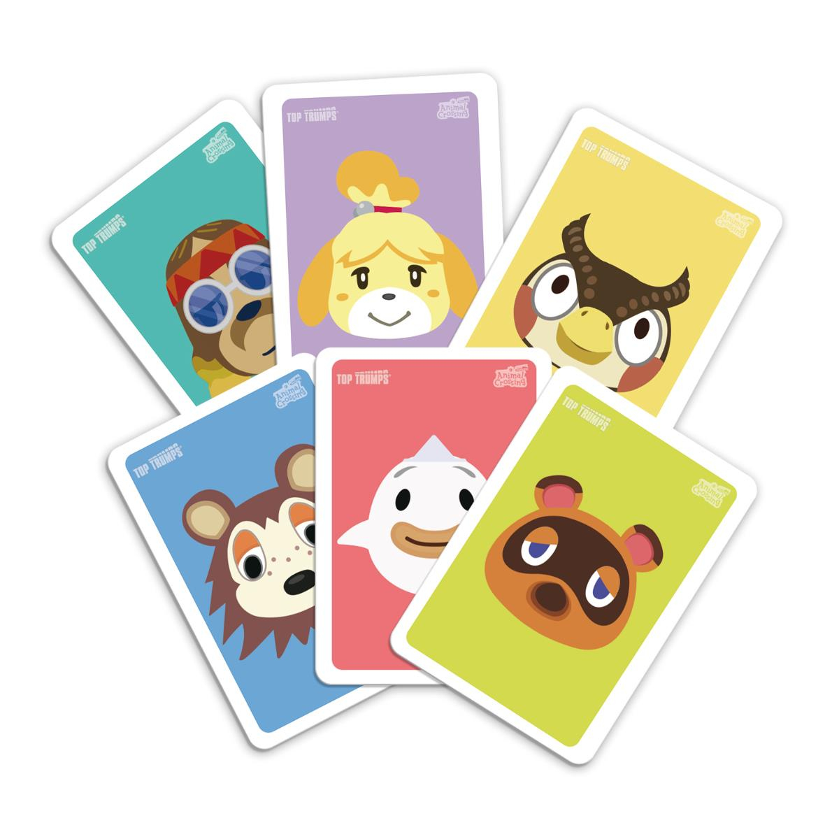 Winning Moves Top Trumps Match Animal Crossing Brettspiel ab 4 Jahre für 2 Spieler