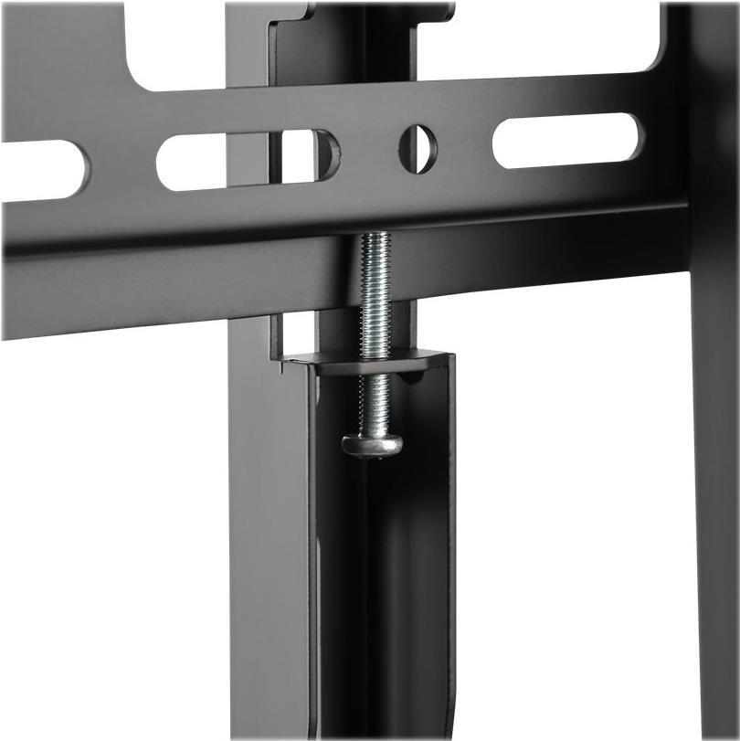 V7 TVCART3 Displaywagen für 60"–105" Displays 150 kg Traglast Schwarz