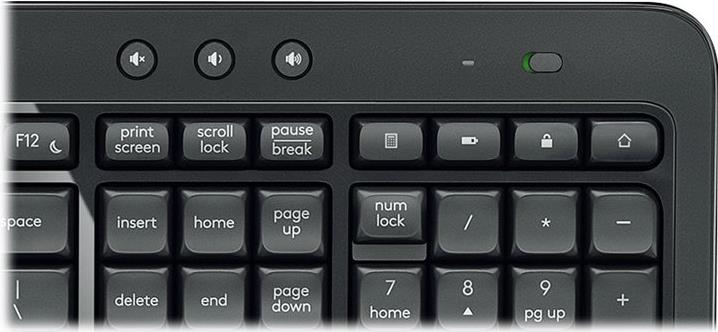 Logitech MK540 Advanced Tastatur- und Maus-Set Arabisch Dunkelgrau