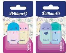 Pelikan 606219 Radierer Kunststoff Mehrfarbig 2 Stück(e) (606219)