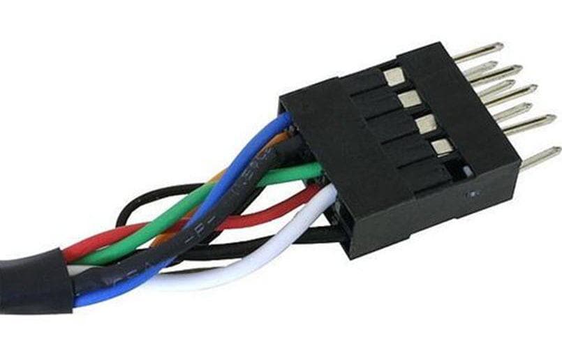 Delock 82379 FireWire-Kabel 6-polig auf IEEE 1394 Header 16.5 cm Schwarz