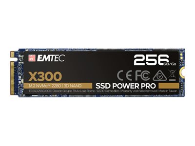 EMTEC Power Pro X300 256 GB SSD M.2 2280 NVMe PCIe 3.0 x4 Intern