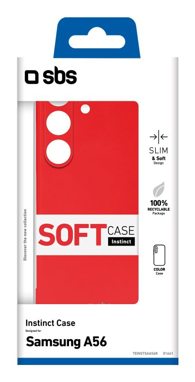 SBS Instinct Cover für Samsung Galaxy A56 Rot