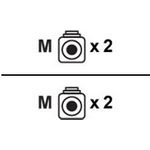 Corning LWL-Patchkabel LC/LC OM3 50/125,2m,türkis F050502T2Z20002M (F050502T2Z20002M)