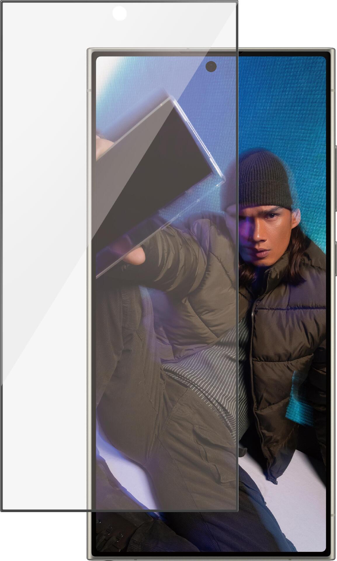 PanzerGlass SAFE. by ® Displayschutz Samsung Galaxy S24 Ultra | Ultra-Wide Fit m. EasyAligner (SAFE95668)