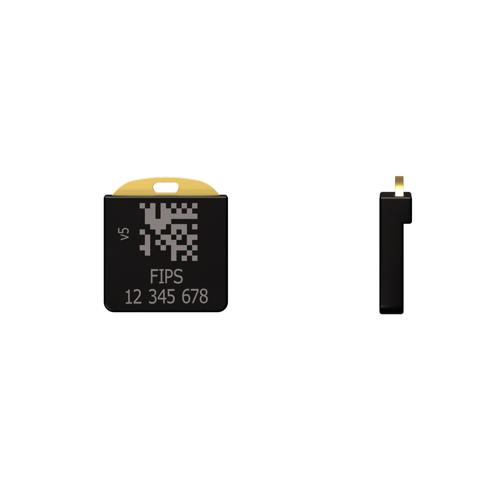 Yubico YubiKey 5 Nano FIPS USB-A Sicherheitsschlüssel Schwarz, Gold