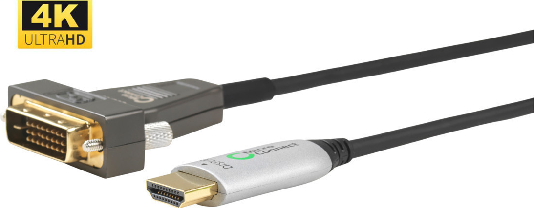 Microconnect HDM1924115OP 10 m DVI-D HDMI Typ A (Standard) Schwarz (HDM1924110OP)