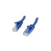 StarTech.com Cat6 Snagless Gigabit UTP Netzwerkkabel - Cat 6 RJ45 Netzwerkkabel mit Knickschutz - Patch-Kabel - RJ-45 (M) - RJ-45 (M) - 2,0m - UTP - CAT 6 - gepresst, glatt - Blau (N6PATC2MBL)
