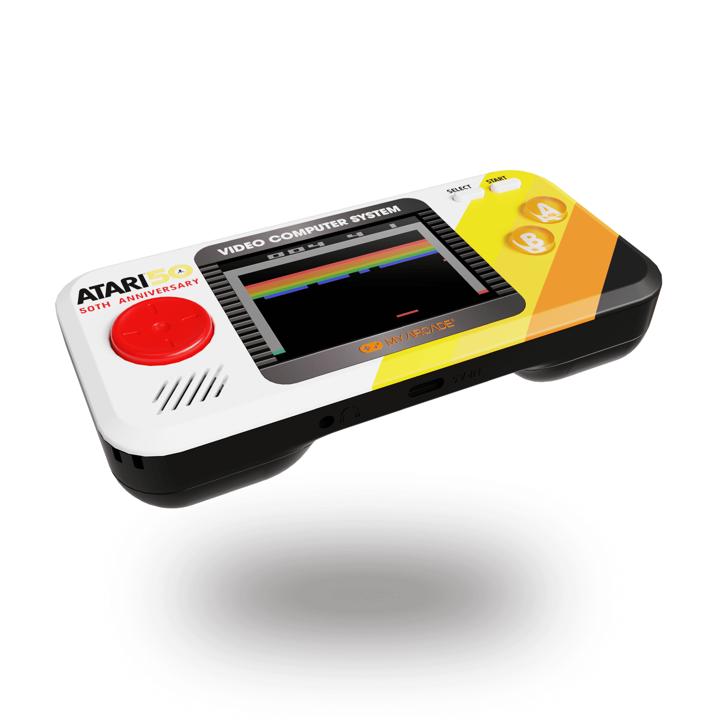 My Arcade Pocket Player Pro Atari Tragbare Spielkonsole 2,75" 100 in 1 Mehrfarbig