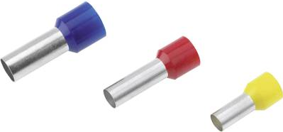 Cimco Aderendhülse 1.5 mm² 18 mm Teilisoliert Rot 18 2205 100 St. (18 2205)