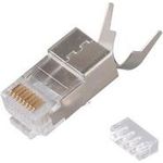 Equip Stecker Cat.8 RJ45 geschirmt 50er Set grau (121148)