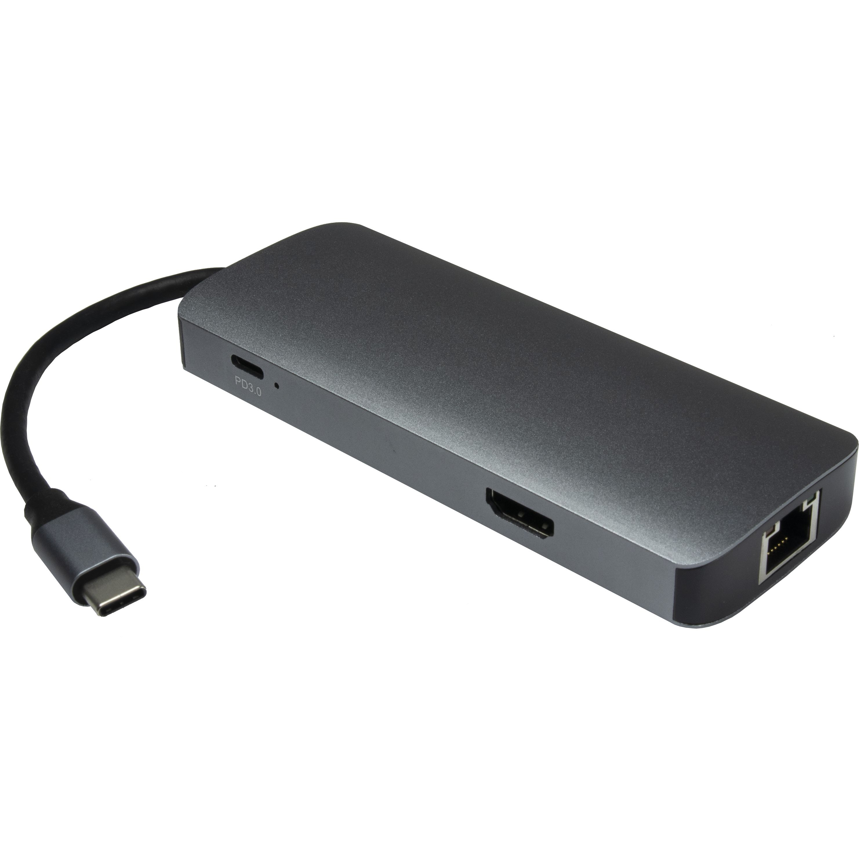 Inter-Tech AC Argus GDC-802 Lade-/Dockingstation Schwarz
