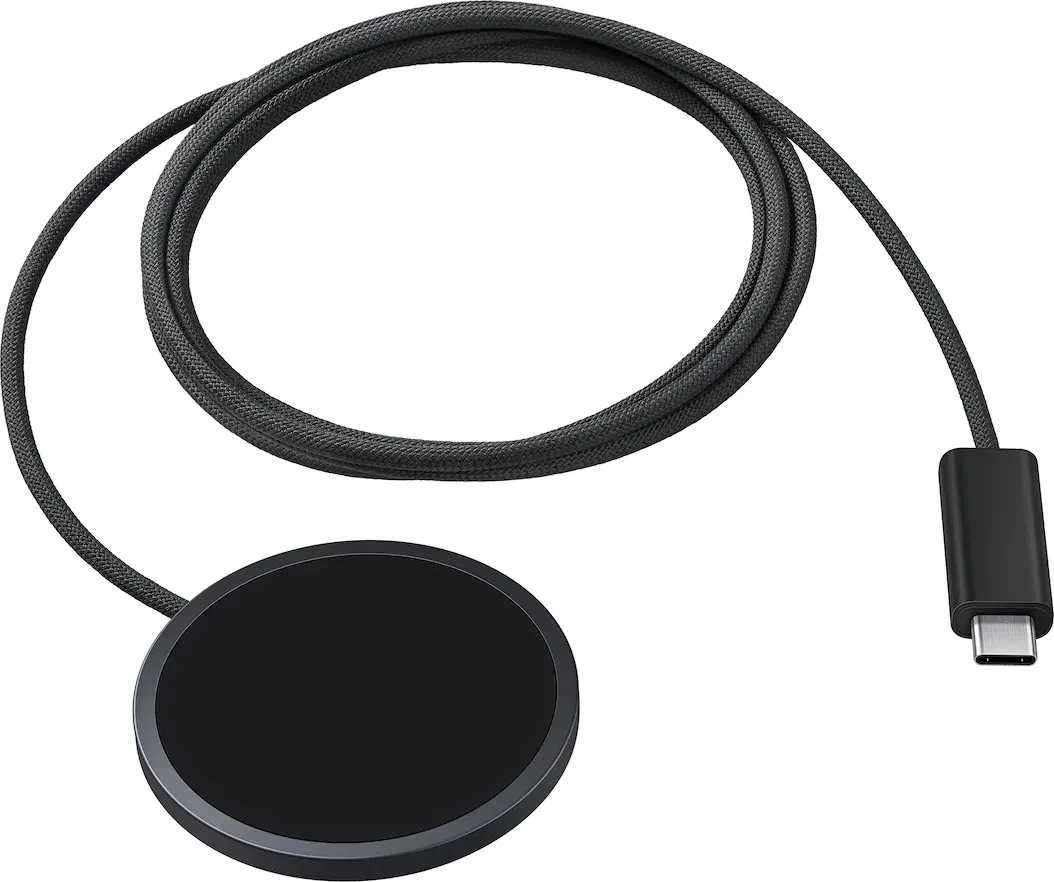 Samsung Magnet Wireless Charger 25W EP-P2900TBEGWW mit 45W Schnellladeadapter Dark Gray (EP-P2900TBEGWW) (geöffnet)