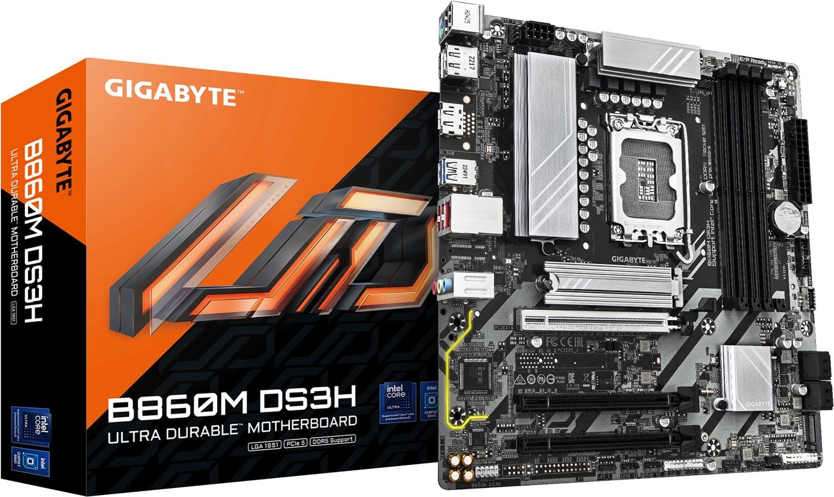 Gigabyte MB GBT Intel 1851 B860M DS3H (B860M DS3H)
