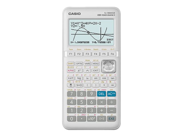 Casio FX-9860GIII Grafikrechner Schwarz-Silber