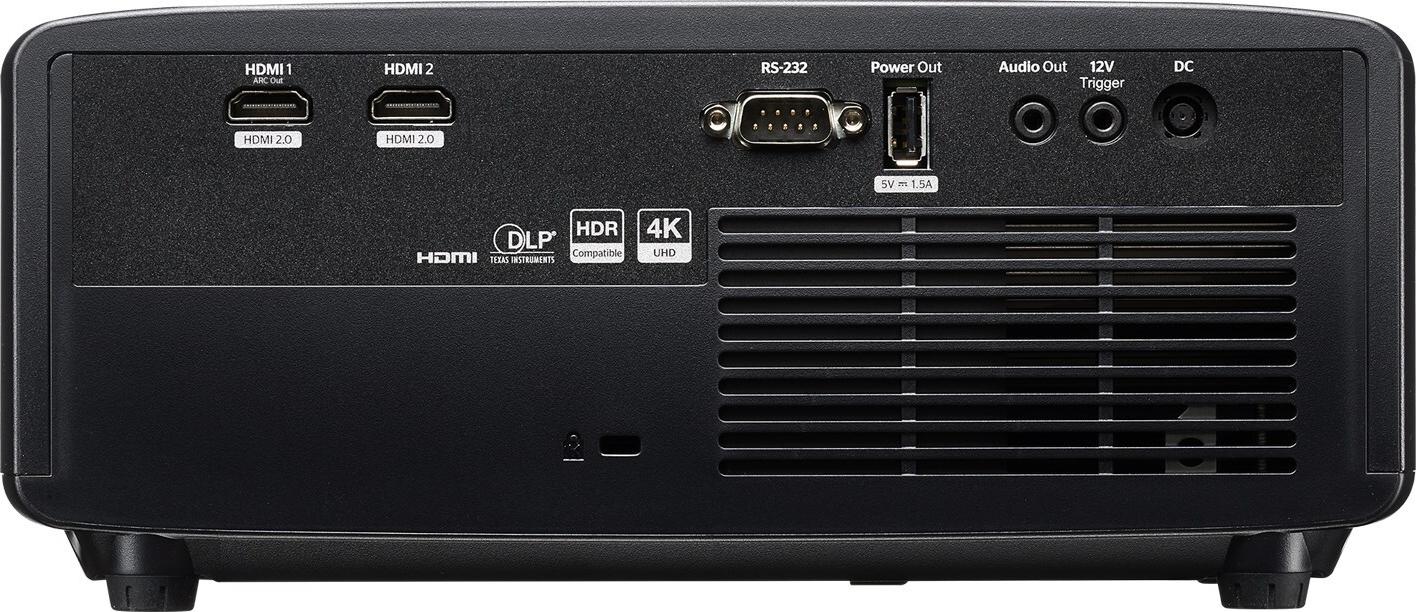 Optoma Photon Beam PK52 4K UHD Laser Beamer 3500 Lumen Schwarz