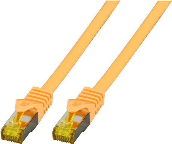 EFB-Elektronik RJ45 Patchkabel Cat.6A S/FTP LSZHCat.7 Rohkabel gelb 3m Hersteller: EFB Elektronik (MK7001.3Y)