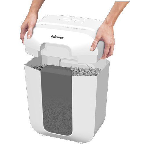 Fellowes Powershred LX50 Aktenvernichter Kreuzschnitt P-4 Weiß