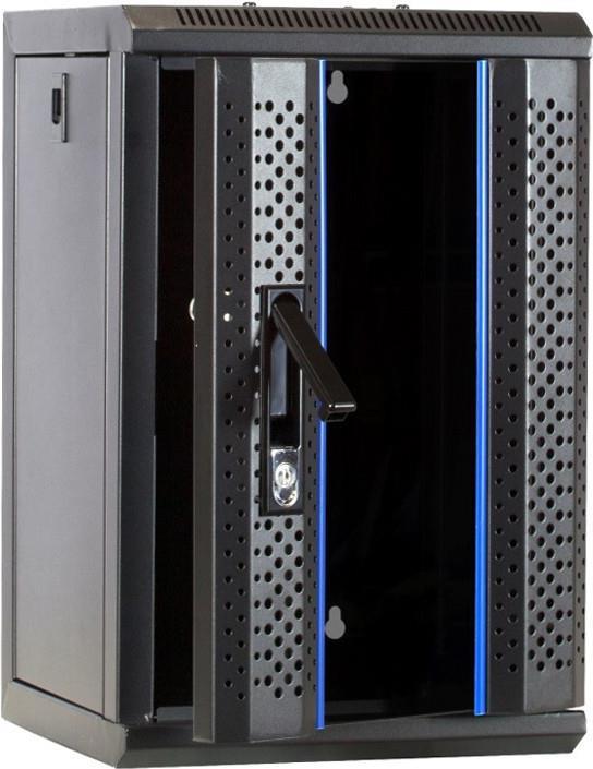 DSIT 9 HE, 10” Serverschrank, mit Glastür (BxTxH) 312x310x486mm (DS10-3309)