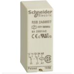 APC Schneider 10 Stück - Schneider Electric Steckrelais 48V AC RSB2A080E7 / 536729