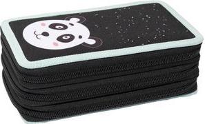 EBERHARD FABER Schüleretui Triple Decker Panda, 36-teilig aus Polyester, Maße: (B)188 x (T)115 x (H)71 mm, - 1 Stück (577475)
