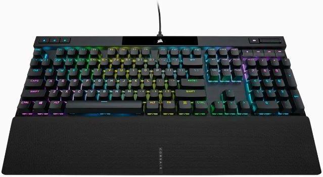 CORSAIR K70 RGB PRO Optine-Mechanische Gaming-Tastatur RGB-LED-Beleuchtung CORSAIR OPX Schwarze PBT-Tastenkappen (CH-910941A-NA)